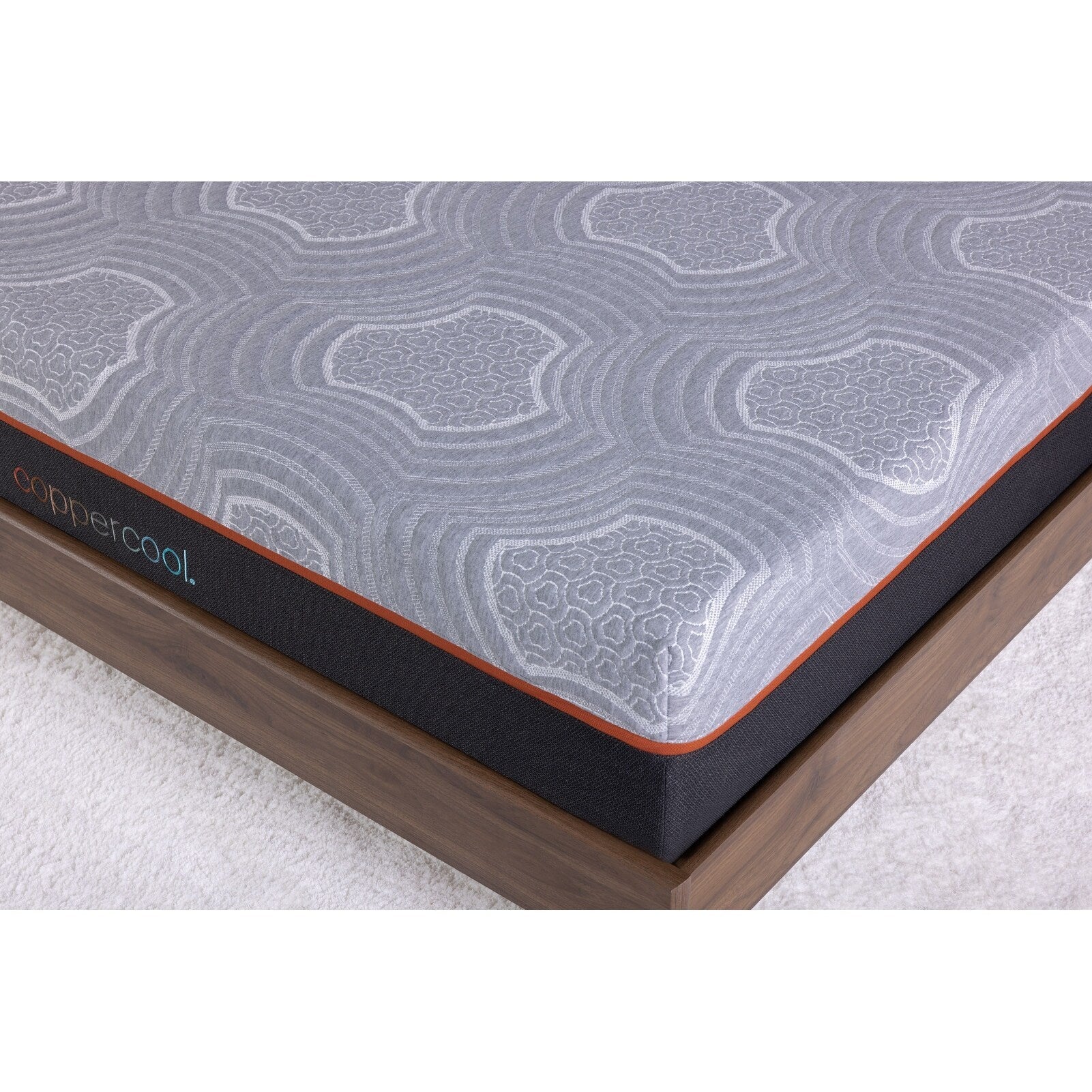 10 Inch Full Mattress Memory Foam Gray Charcoal Gel Infused
