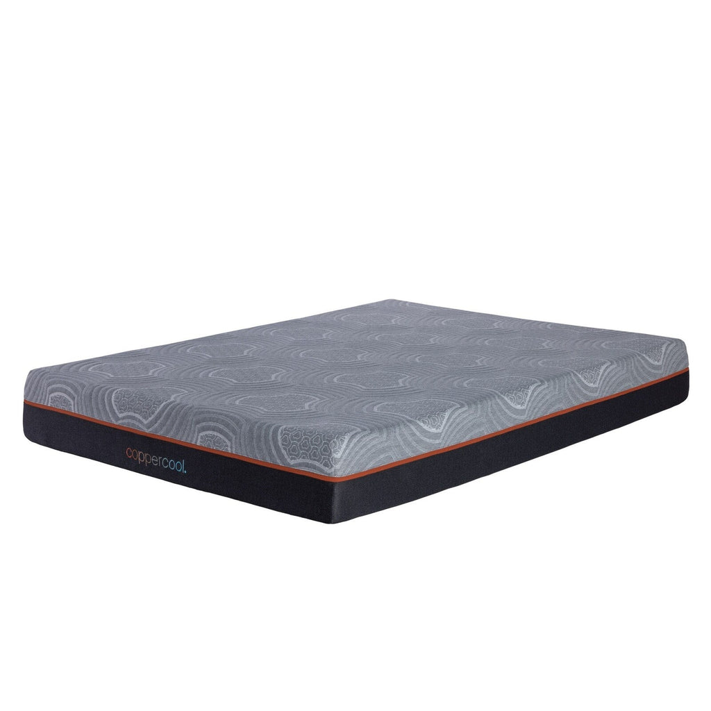 10 Inch Full Mattress Memory Foam Gray Charcoal Gel Infused