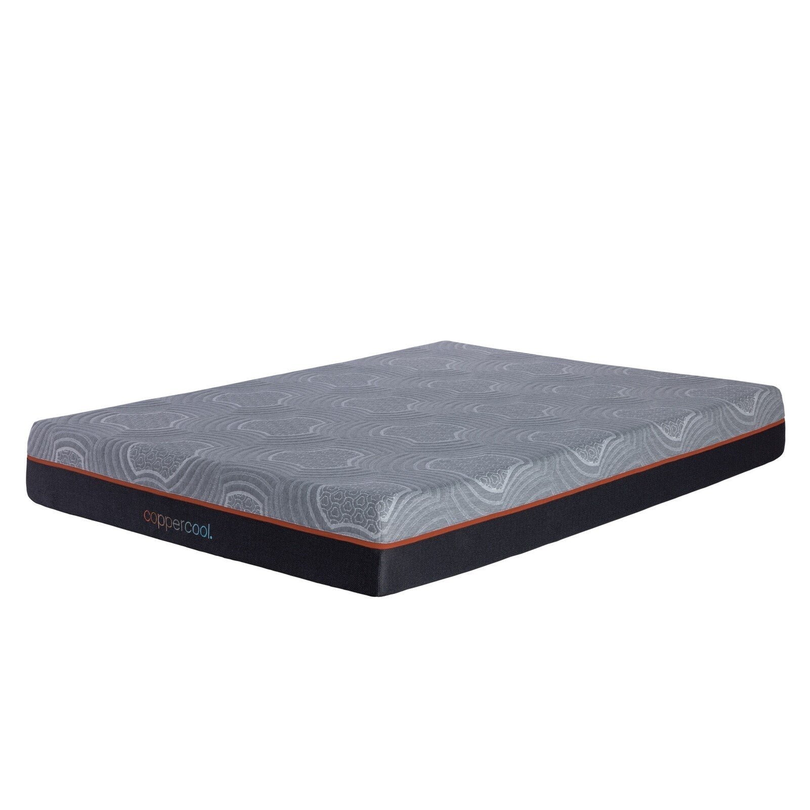 10 Inch Full Mattress Memory Foam Gray Charcoal Gel Infused