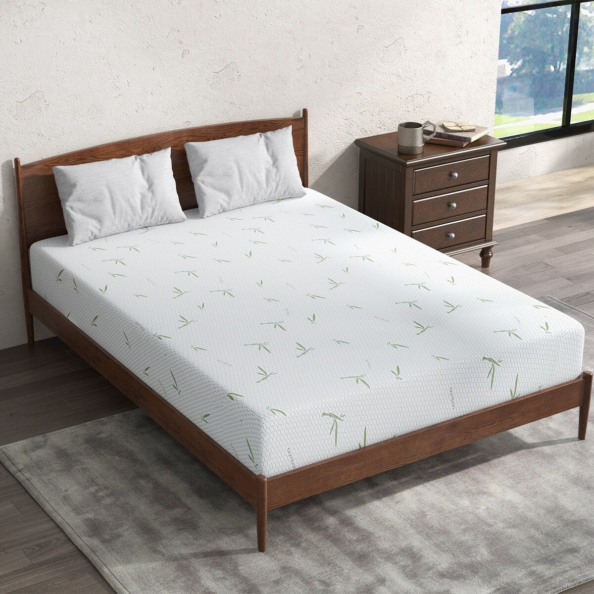 10 Inch Memory Foam Mattress / Cooling Gel Foam / Pressure Relieving / CertiPUR-US Certified / Bed-in-a-Box