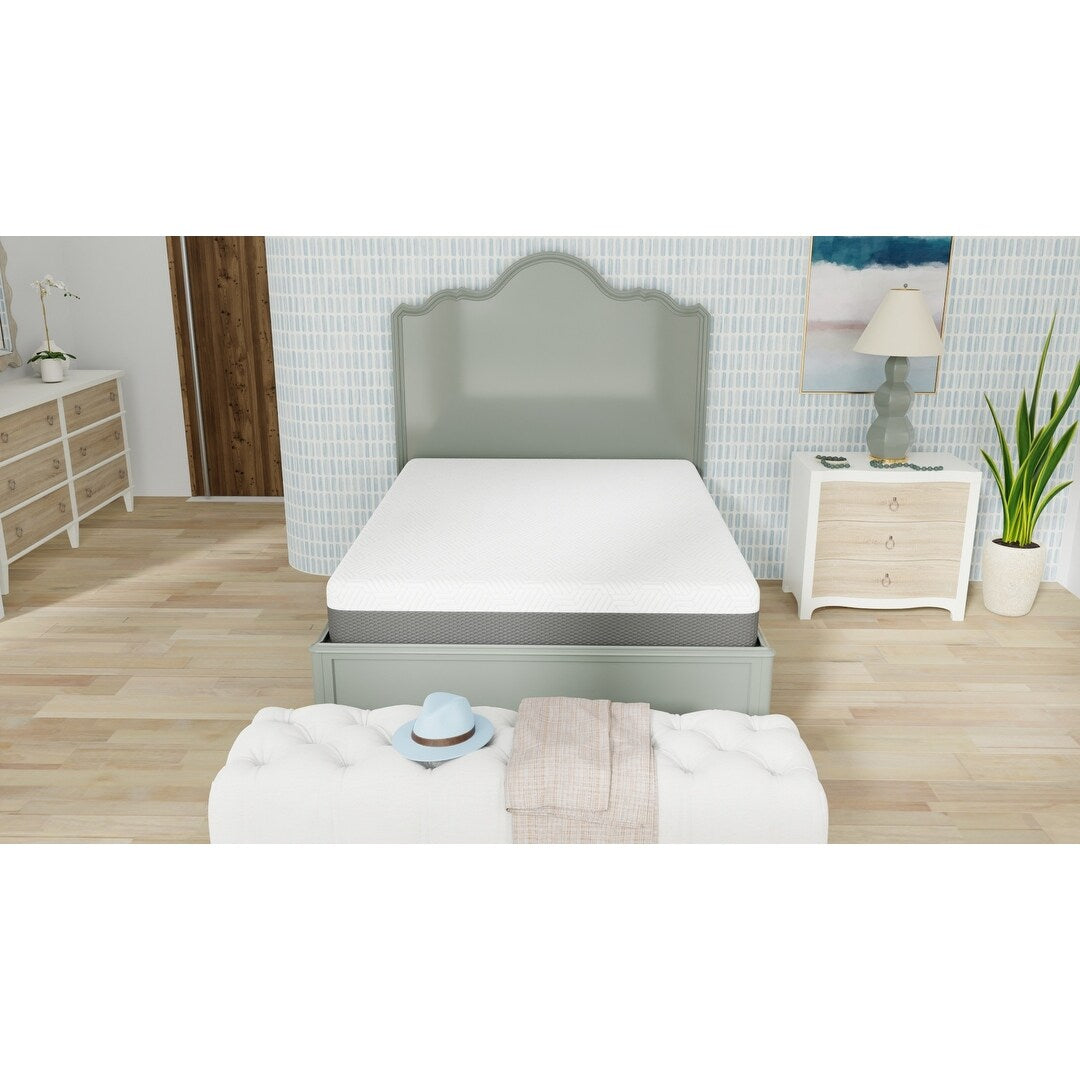 10 Inch Queen Medium Firm Mattress With Cooling Cover