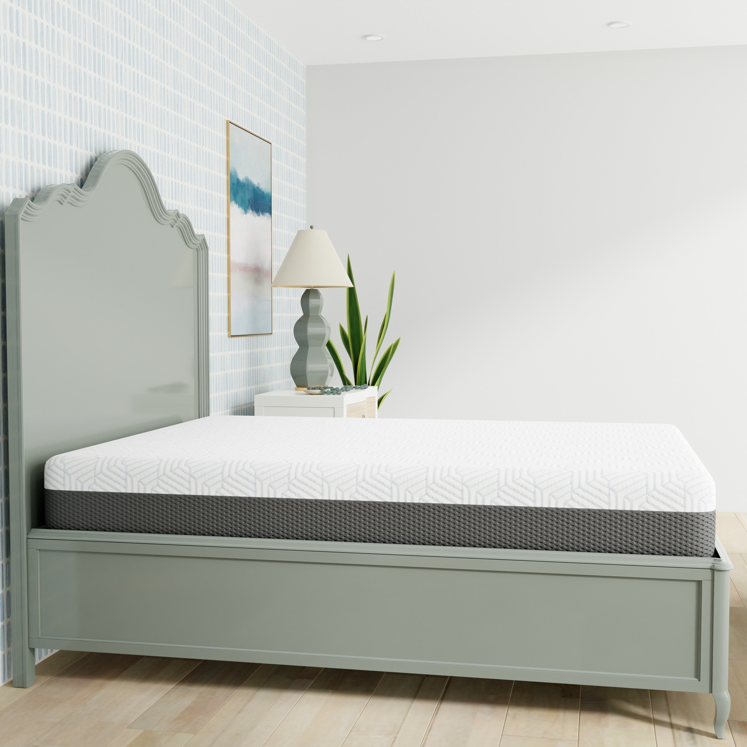 10 Inch Queen Medium Firm Mattress With Cooling Cover
