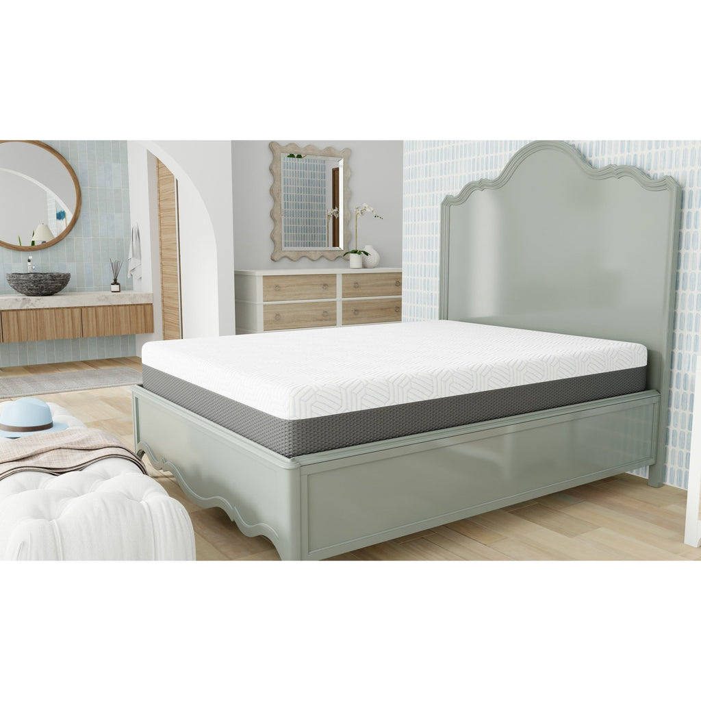 10 Inch Queen Medium Firm Mattress With Cooling Cover
