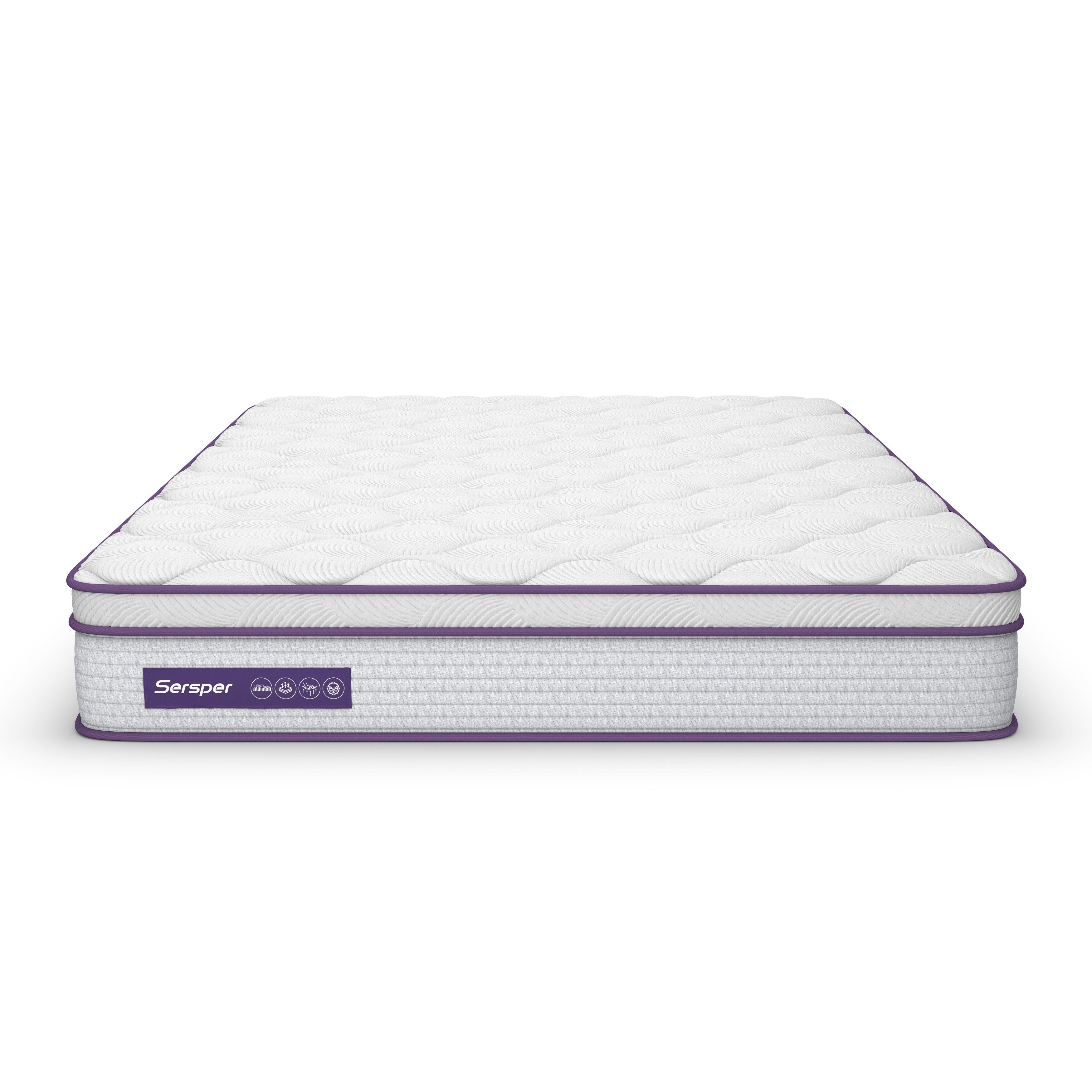 10 Inch Twin/ Full/ Queen Memory Foam Hybrid Mattress,Euro Top Mattress in a Box