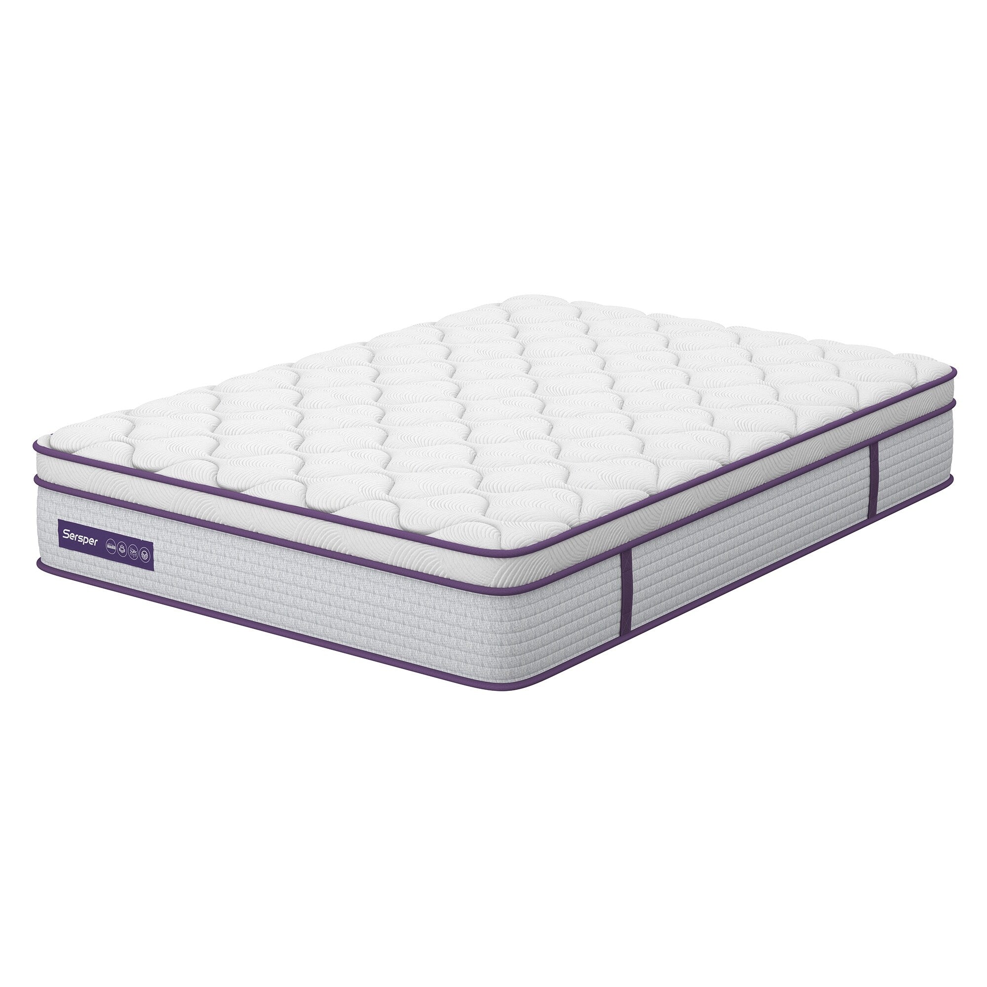 10 Inch Twin/ Full/ Queen Memory Foam Hybrid Mattress,Euro Top Mattress in a Box