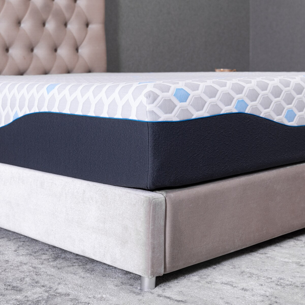 10 Inch Twin Size Memory Foam Mattress, Mattress in A Box, Gel Memory Foam Infused Bamboo Charcoal, CertiPUR-US Certified