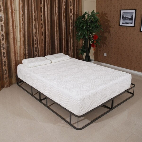 10 Traditional Firm 2 Layers Softness Mattress with 2 Pillows Set