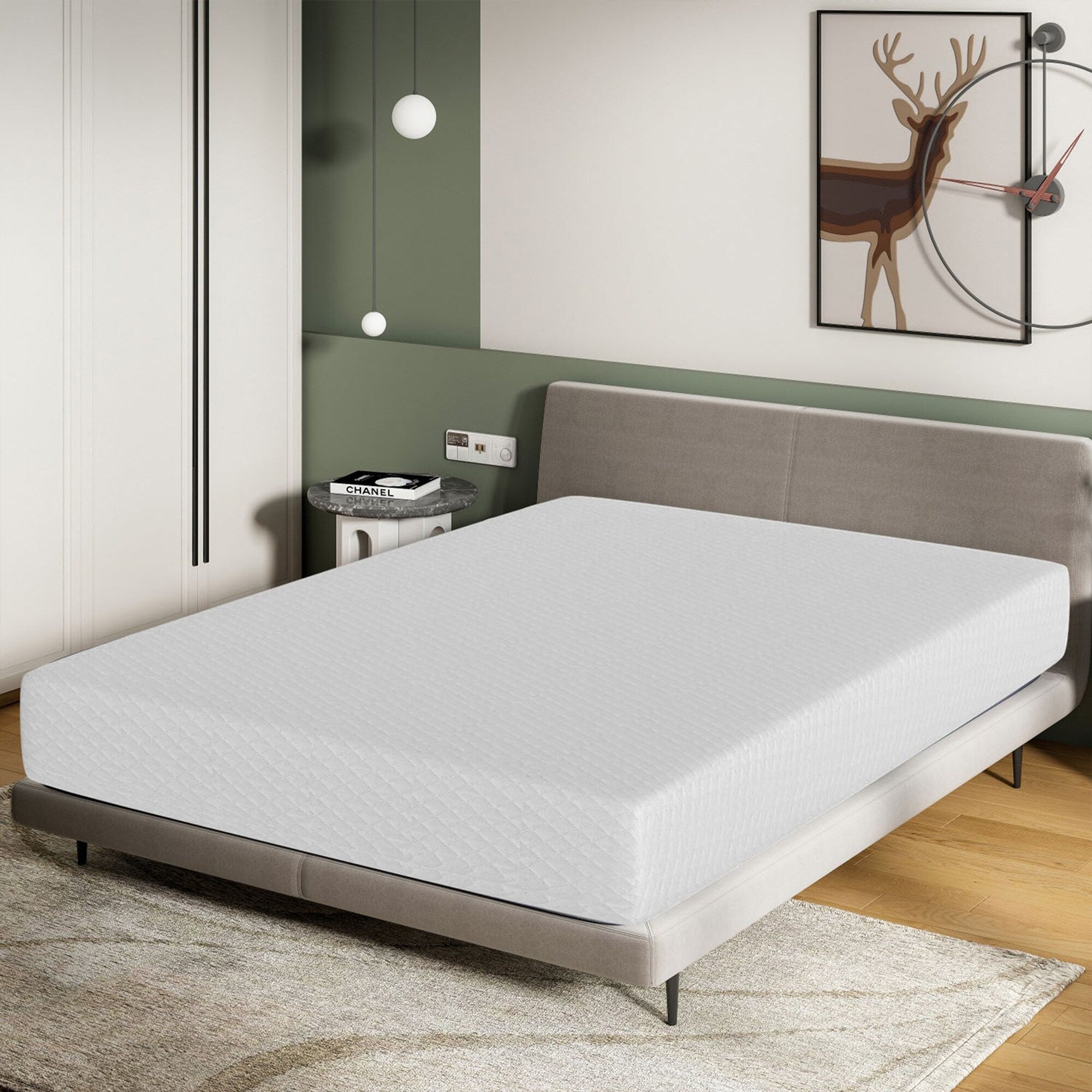 10 in. Gel-Infused Memory Foam Mattress