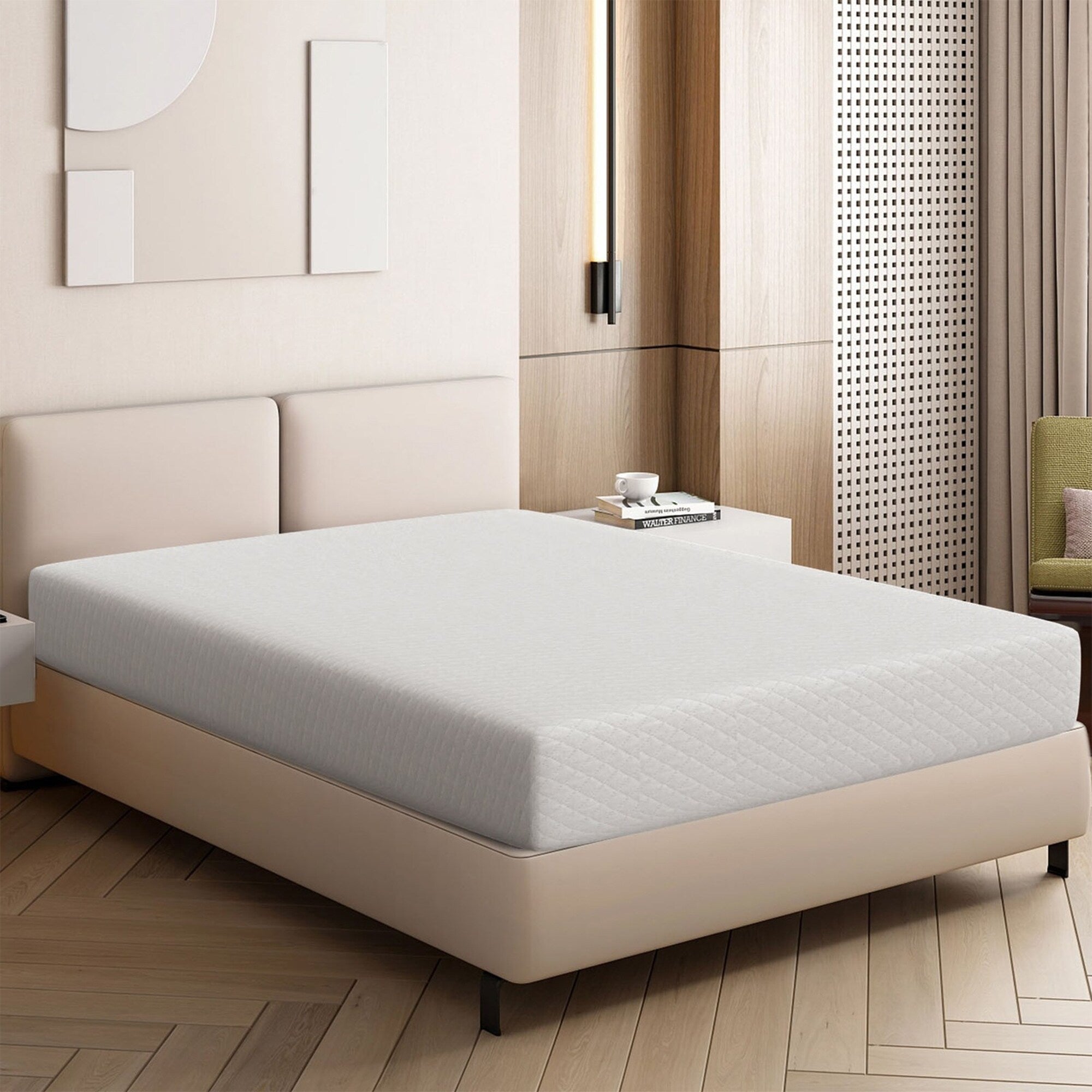10 in. Gel-Infused Memory Foam Mattress