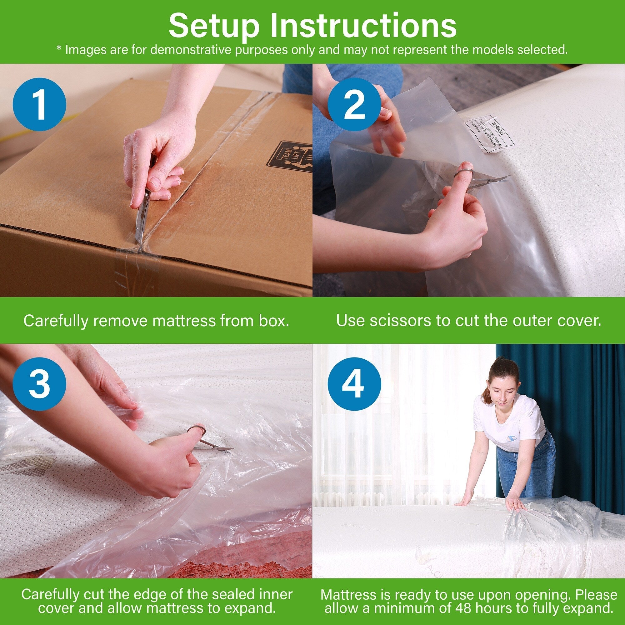 10 in. Pocket Coil Mattress with High-Density Foam