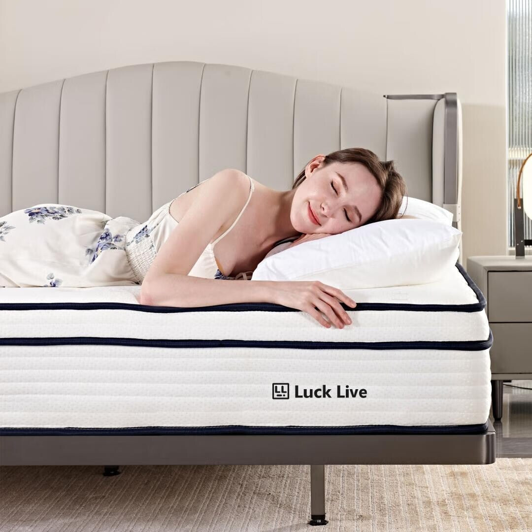 10 inch Gel Memory Foam Independent Bagged Spring Mattress in a Box