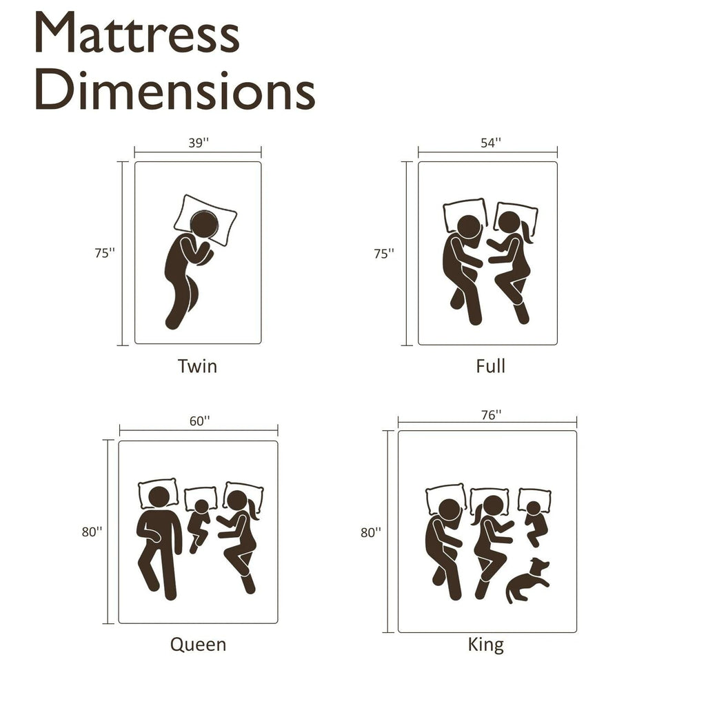 10-inch Memory Foam Hybrid Mattress in a Box