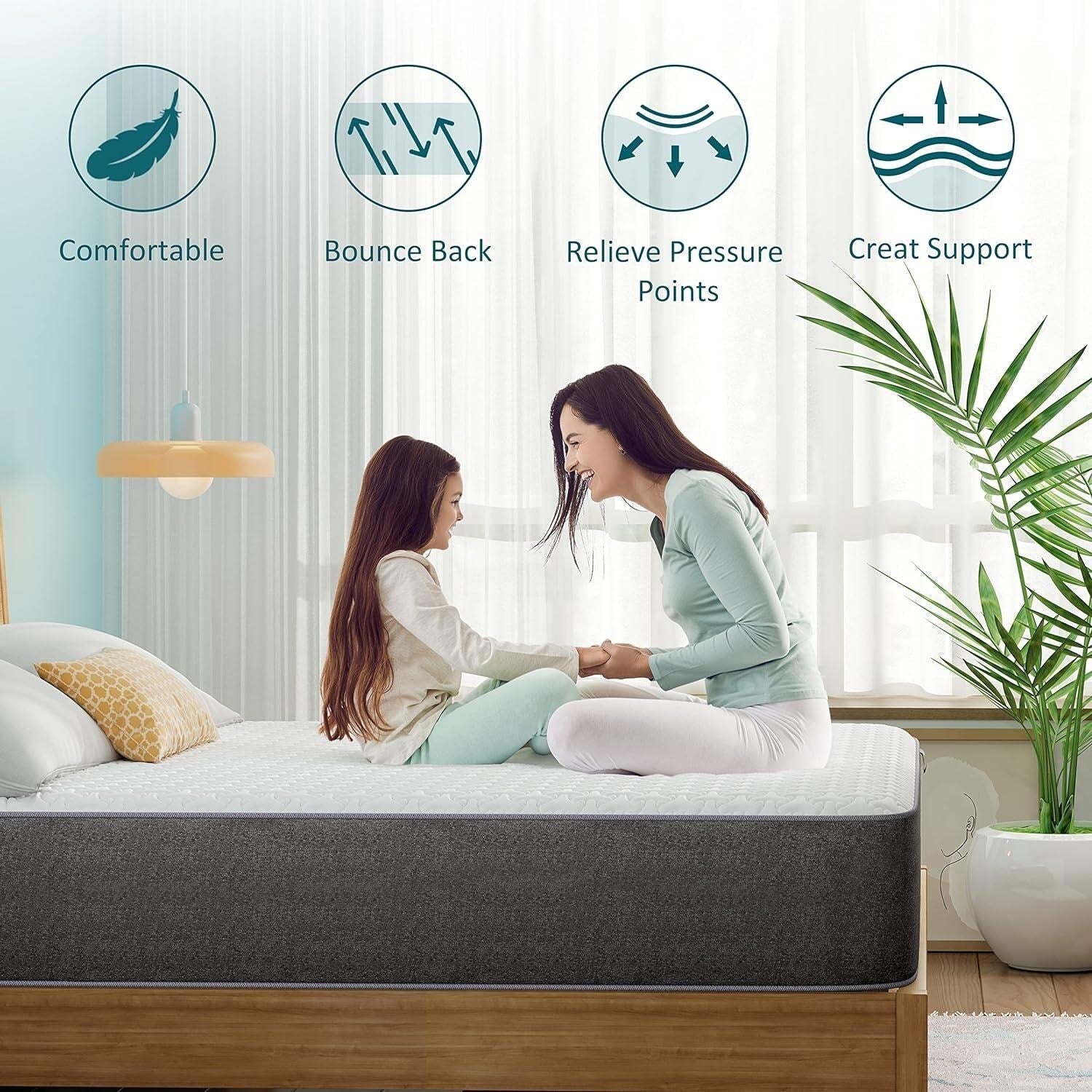 10 inch Memory Foam Mattress in a Box