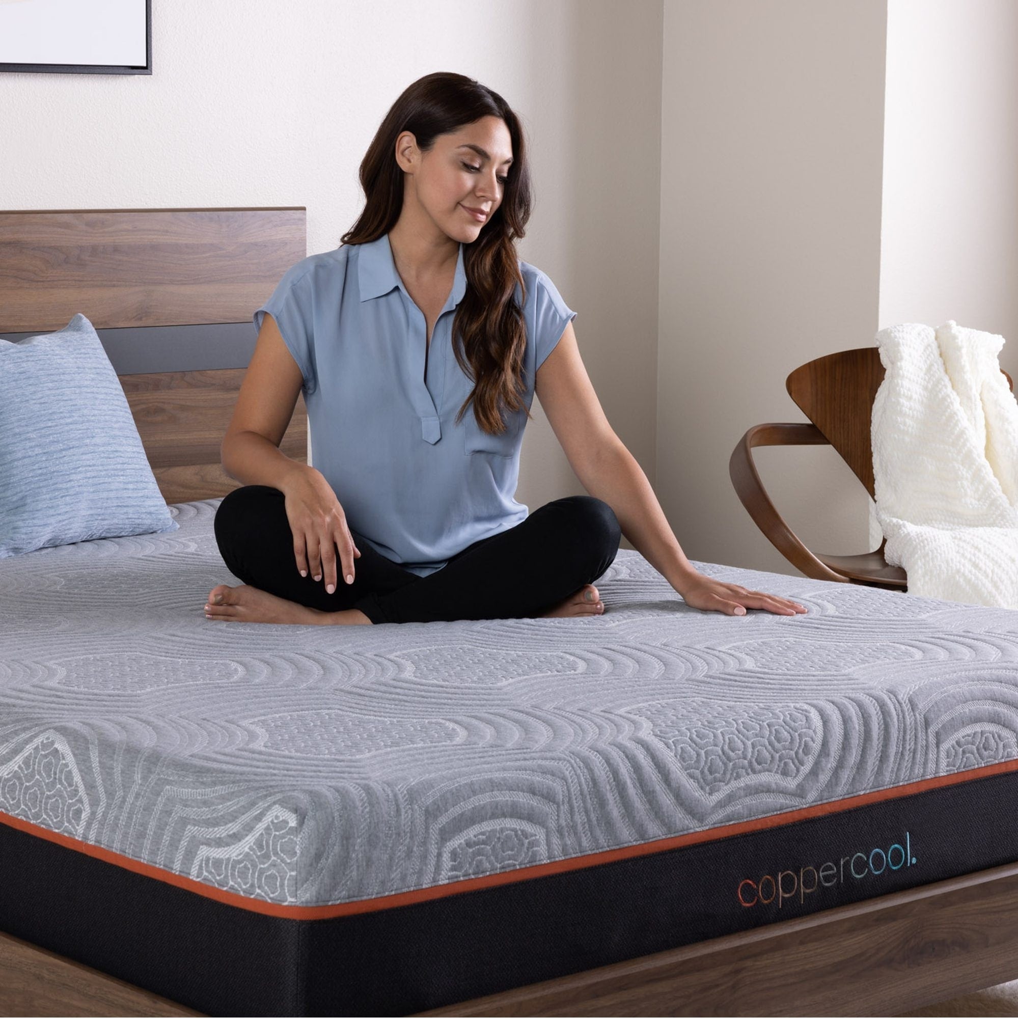 10-inch hybrid mattress with gel bead top