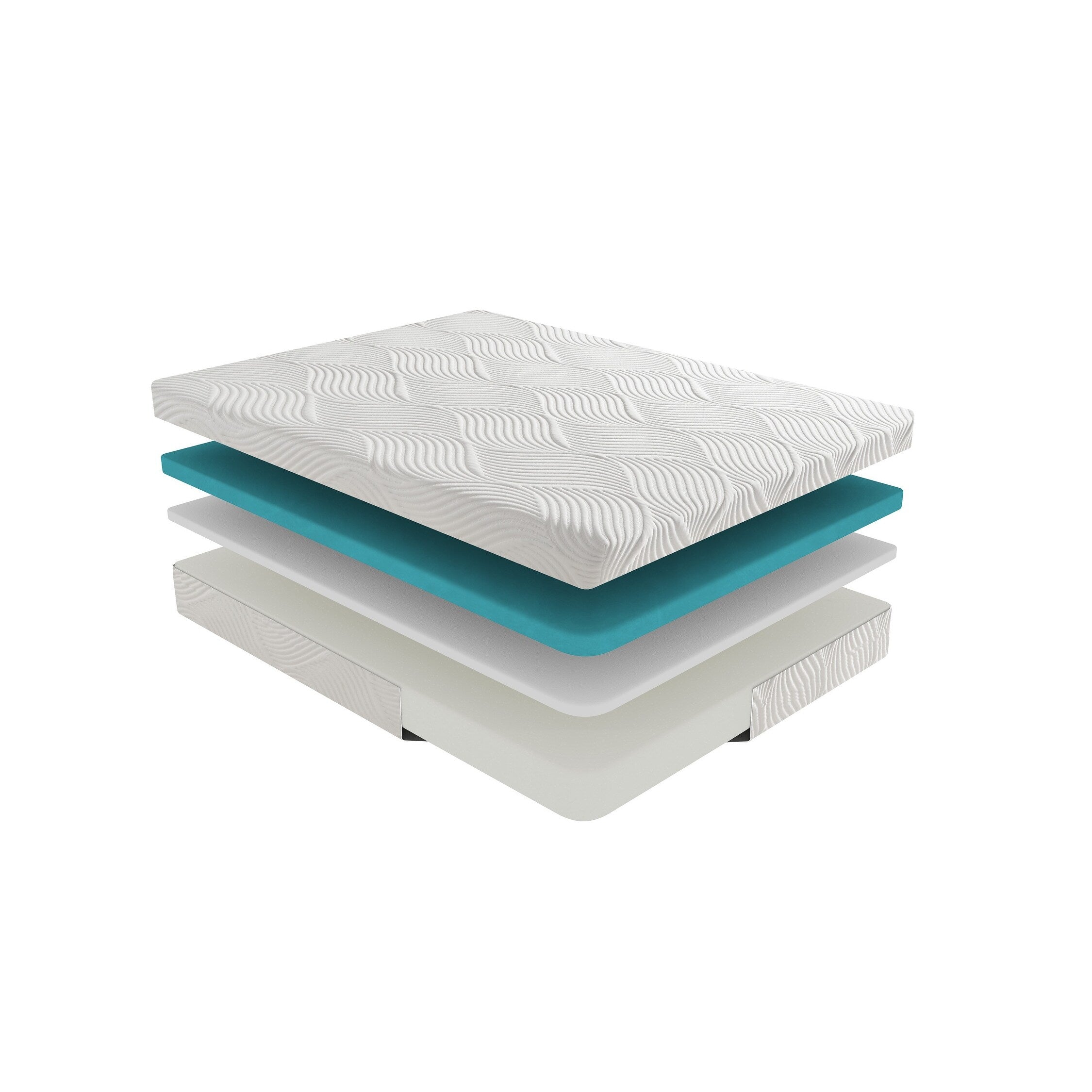 10 Bed Mattress Gel-Infused Memory Foam Mattress in a Box