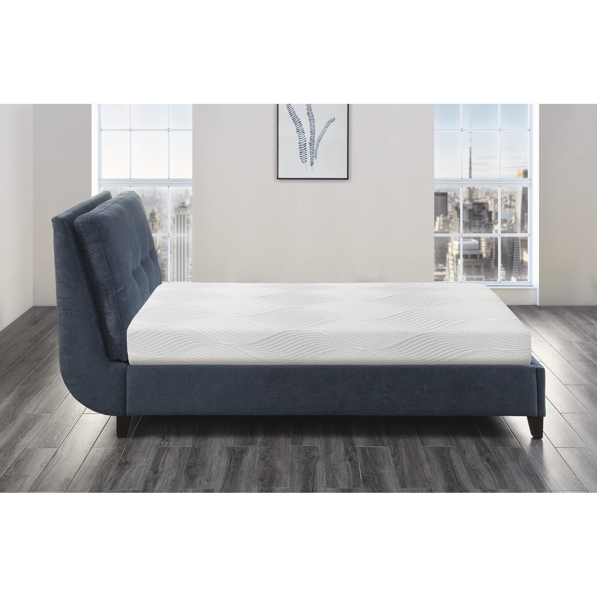 10 Bed Mattress Gel-Infused Memory Foam Mattress in a Box
