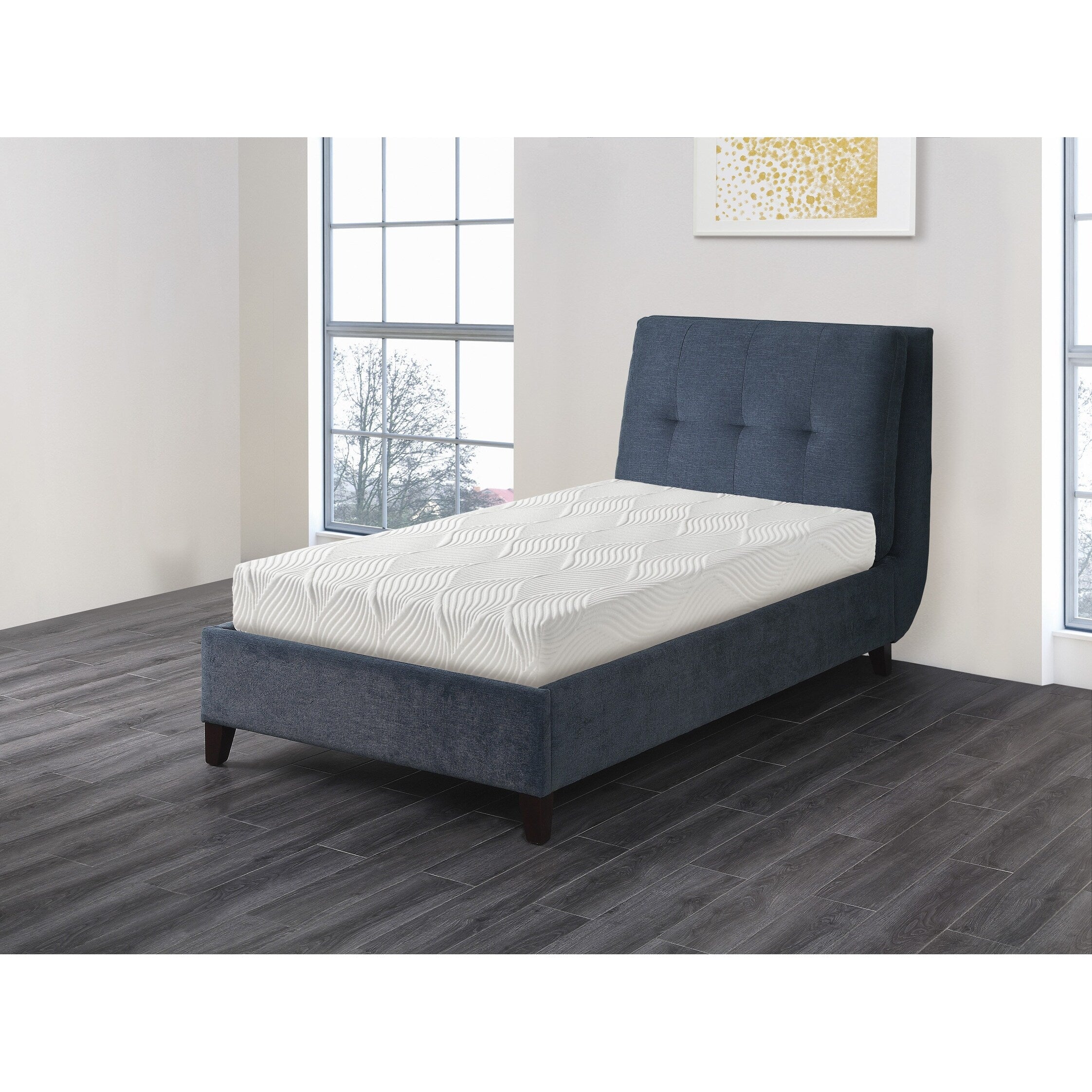 10 Bed Mattress Gel-Infused Memory Foam Mattress in a Box