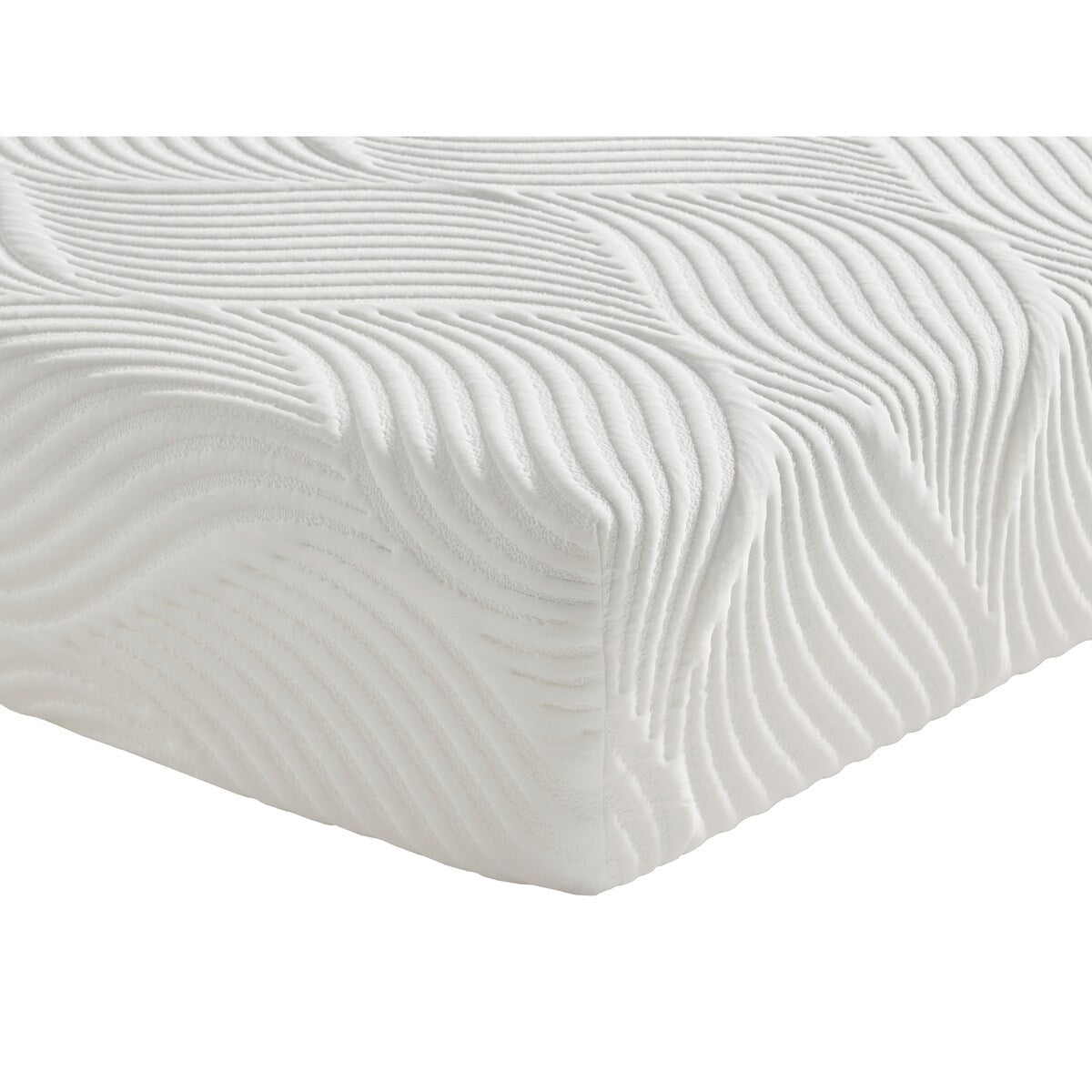 10 California King Mattress Breathable Cool Gel Memory Foam Mattress, White, Mattress in a Box, Comfort Mattress
