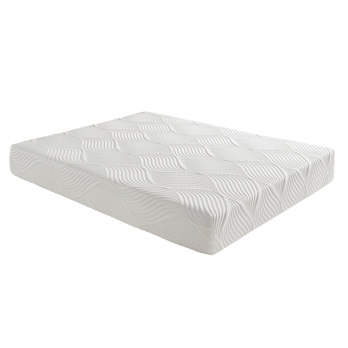 10 California King Mattress Breathable Cool Gel Memory Foam Mattress, White, Mattress in a Box, Comfort Mattress