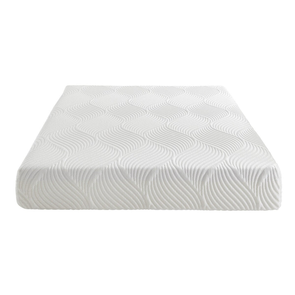 10 California King Mattress Breathable Cool Gel Memory Foam Mattress, White, Mattress in a Box, Comfort Mattress