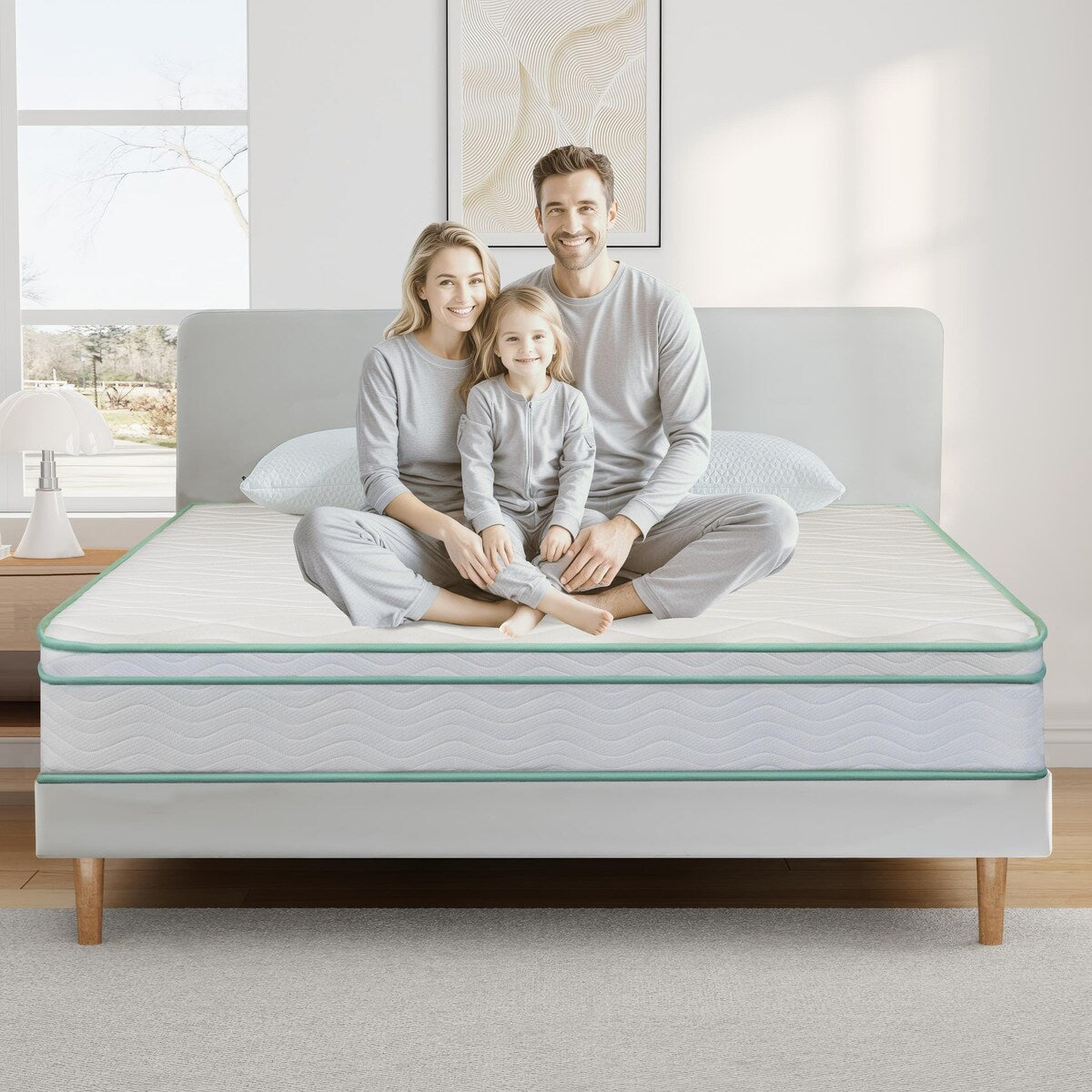 10-inch Cool Gel Memory Foam Innerspring Hybrid Mattress by BRN
