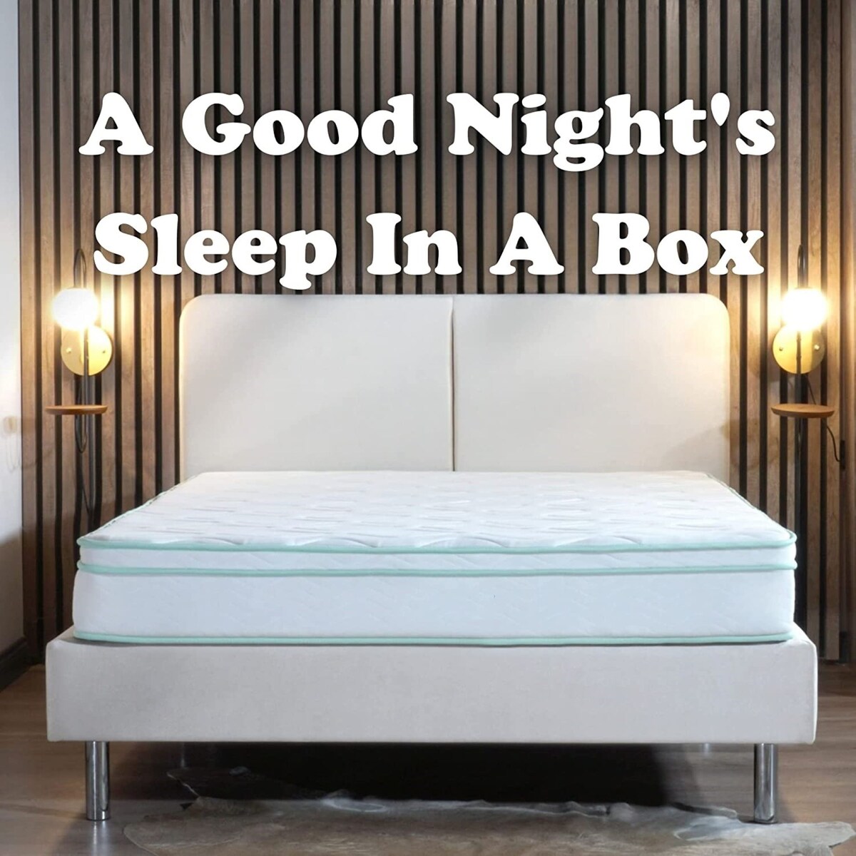 10-inch Cool Gel Memory Foam Innerspring Hybrid Mattress by BRN