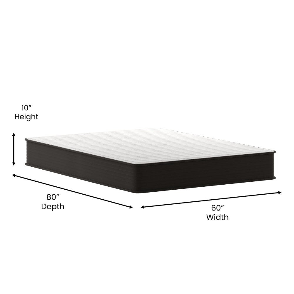 10 Hybrid Foam and Pocket Spring Mattress, Mattress in a Box