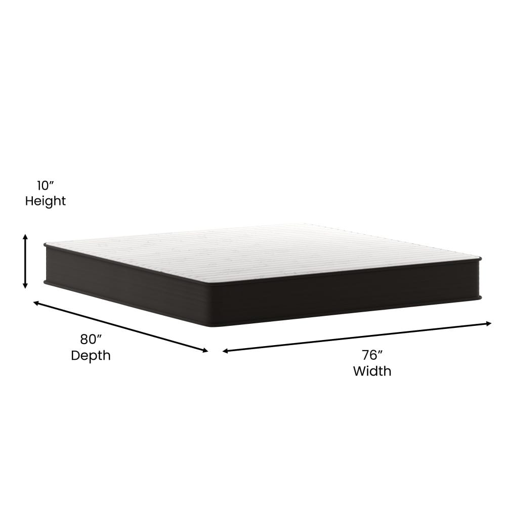 10 Hybrid Foam and Pocket Spring Mattress, Mattress in a Box