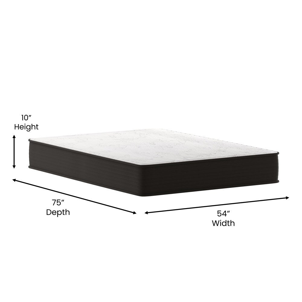 10 Hybrid Foam and Pocket Spring Mattress, Mattress in a Box