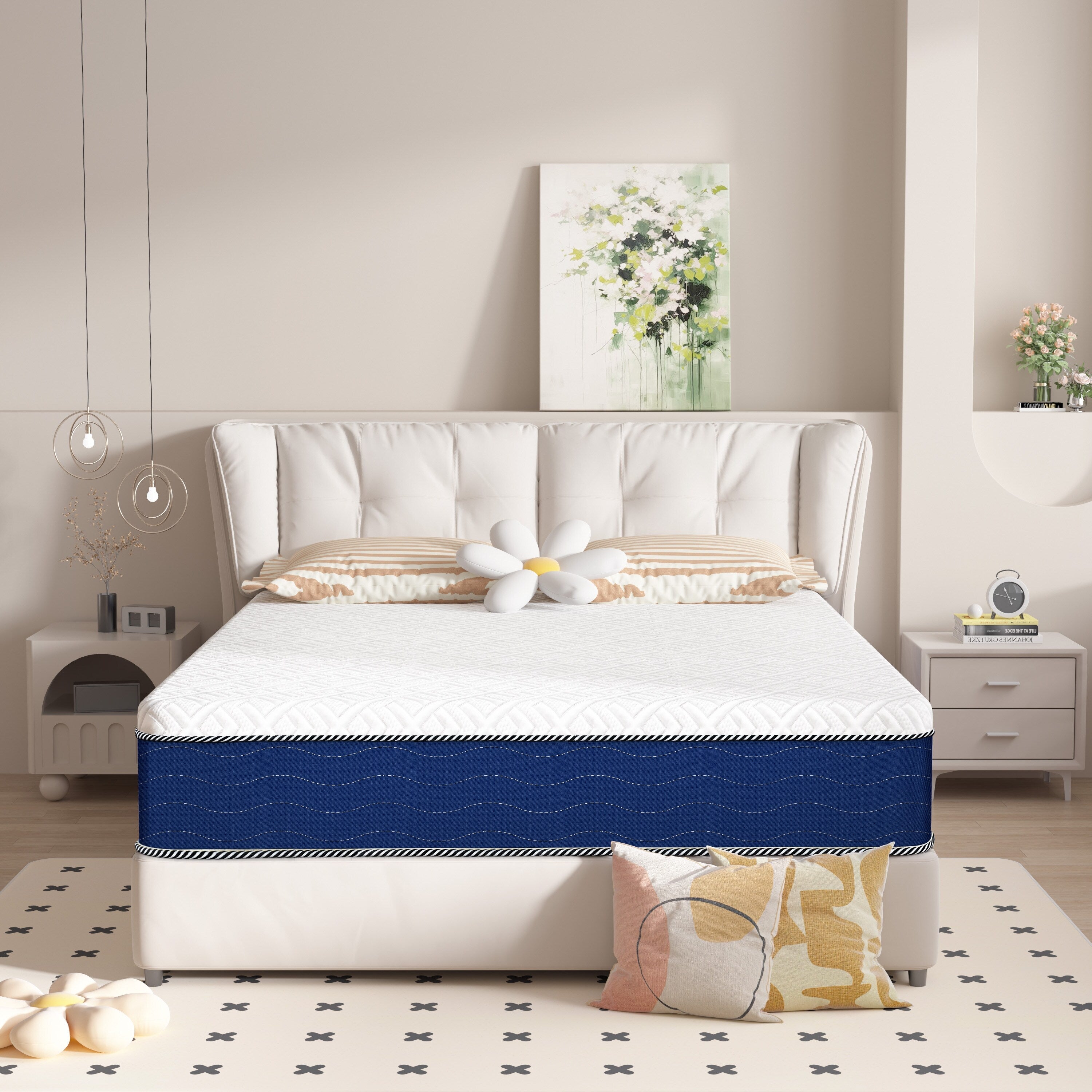 10 Medium Foam Mattress-in-a-Box