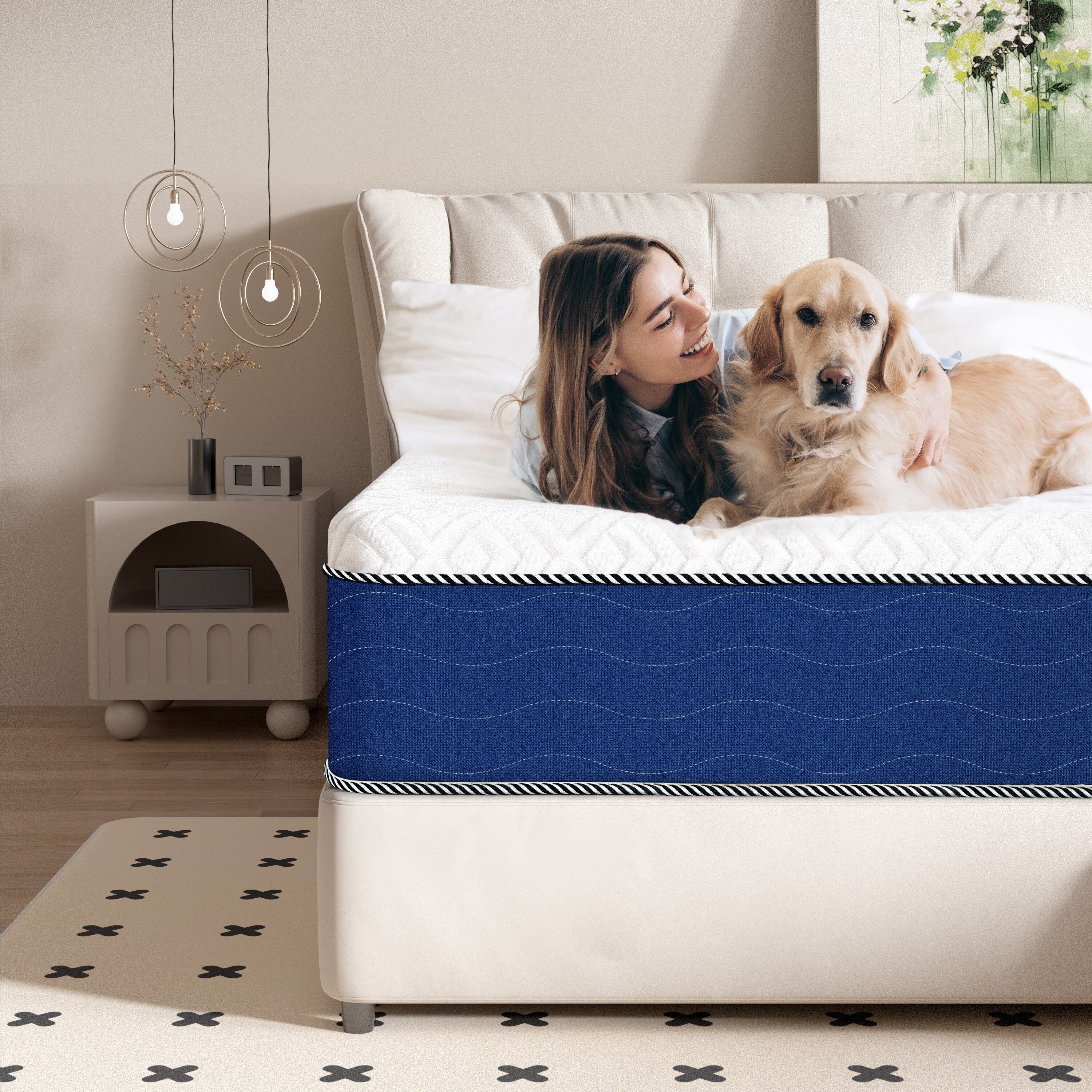 10 Medium Foam Mattress-in-a-Box