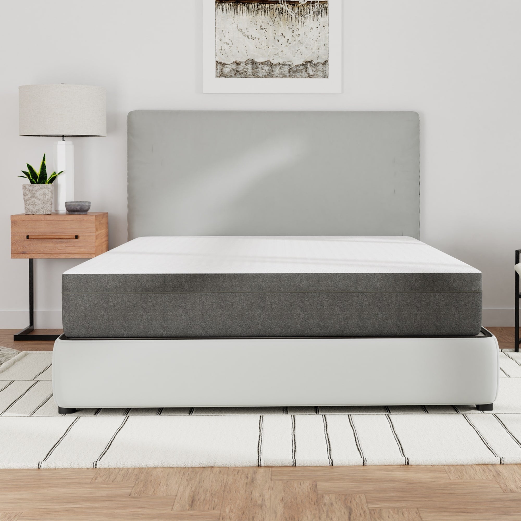 10 Medium Gel Memory Foam Mattress