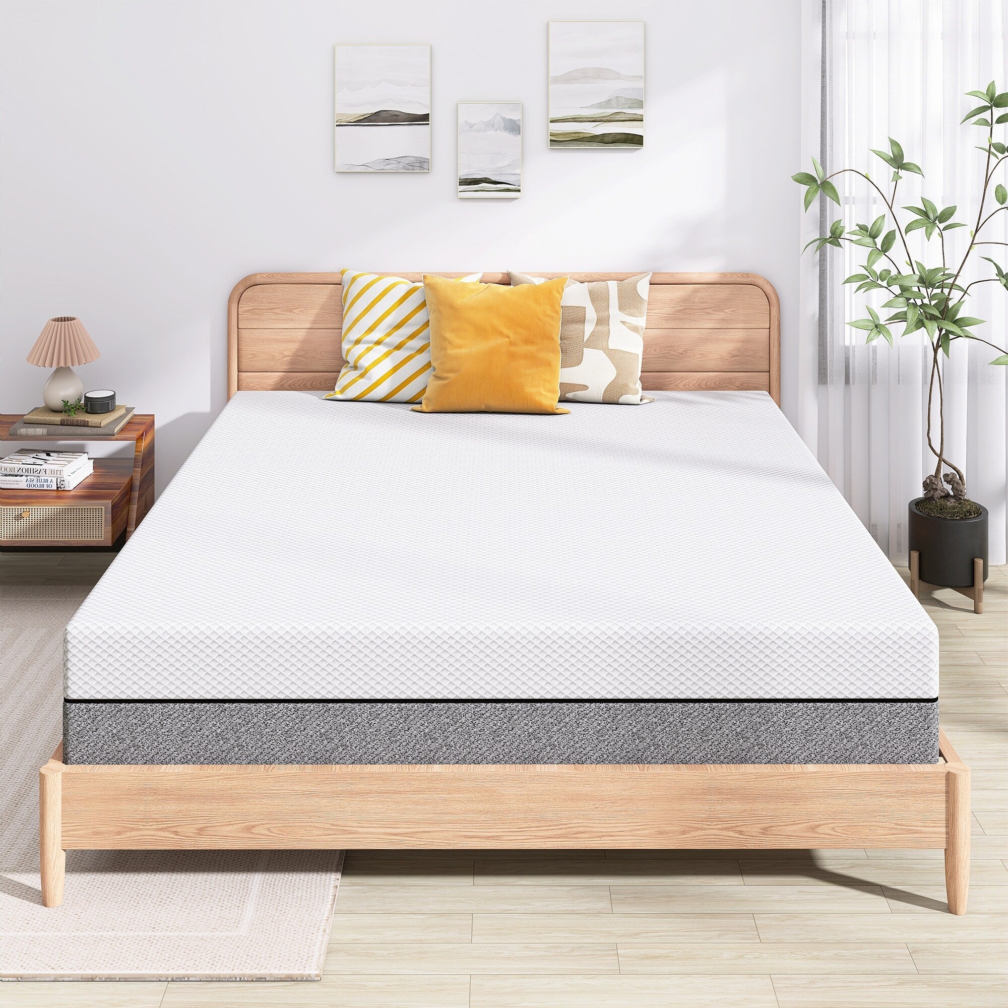 10 Medium Memory Foam Mattress in a Box