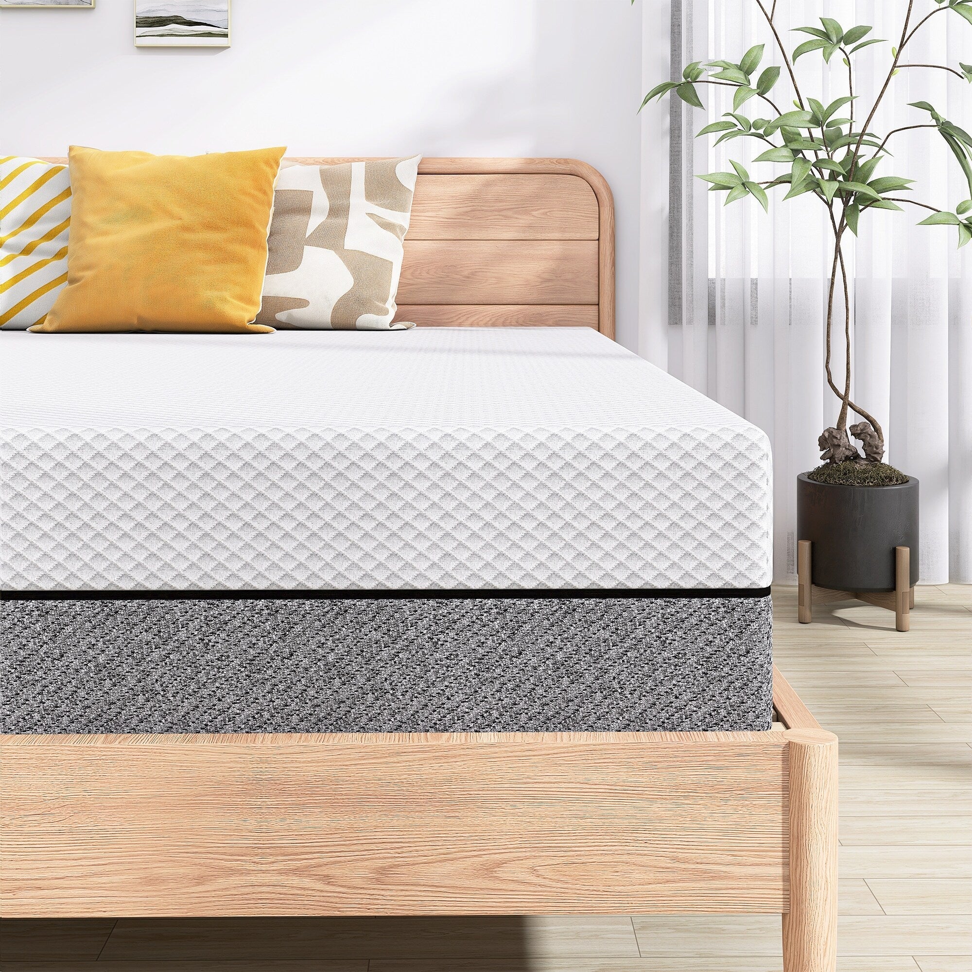 10 Medium Memory Foam Mattress in a Box