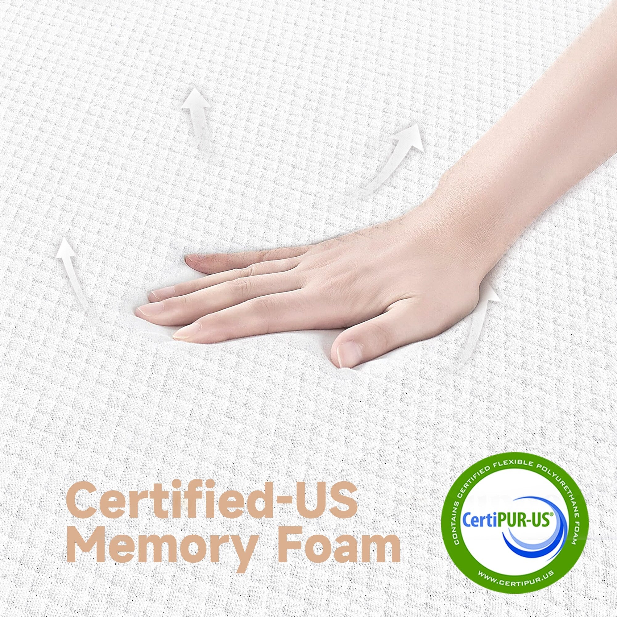 10 Medium Memory Foam Mattress in a Box