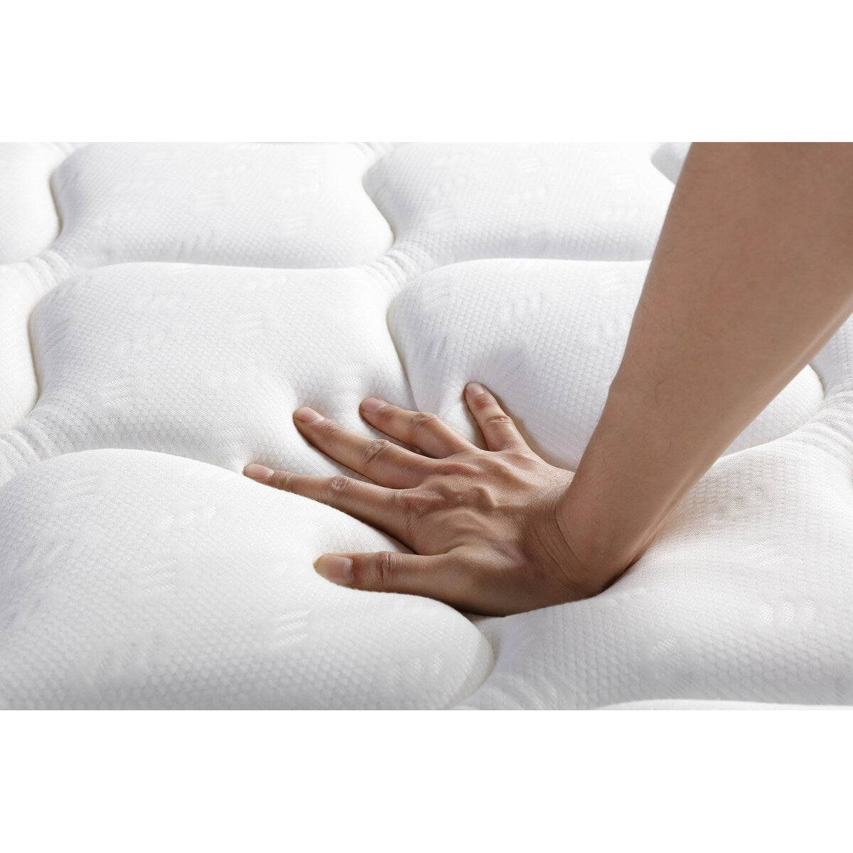 10 Tight Top Gel Memory Foam Innerspring Mattress With Pocket Spring