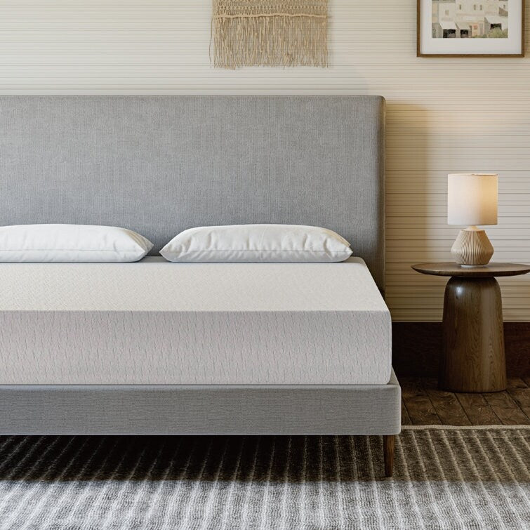 10'' Medium Gel Memory Foam Mattress Infused with Green Tea