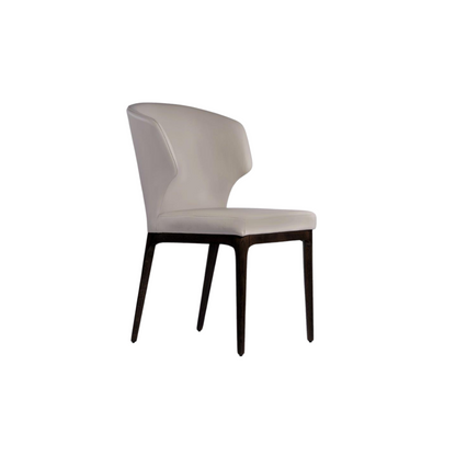 Chaise de salle à manger en cuir Alina