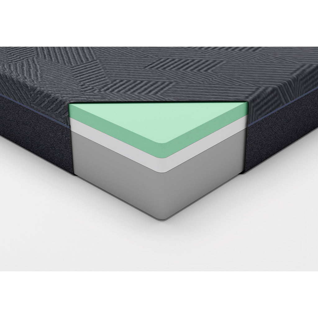 11inch Full Mattress Green Tea Gel-Infused Memory Foam Mattress, Gray, Mattress in a Box
