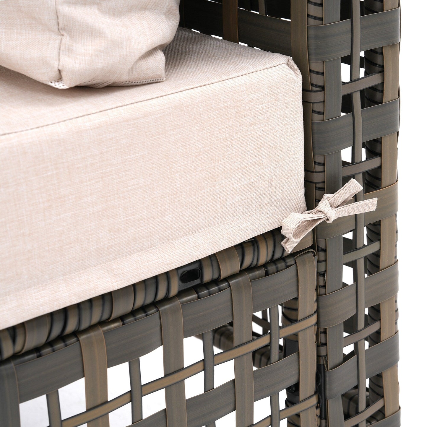 Outdoor Patip Sectional Seating Group with Cushions