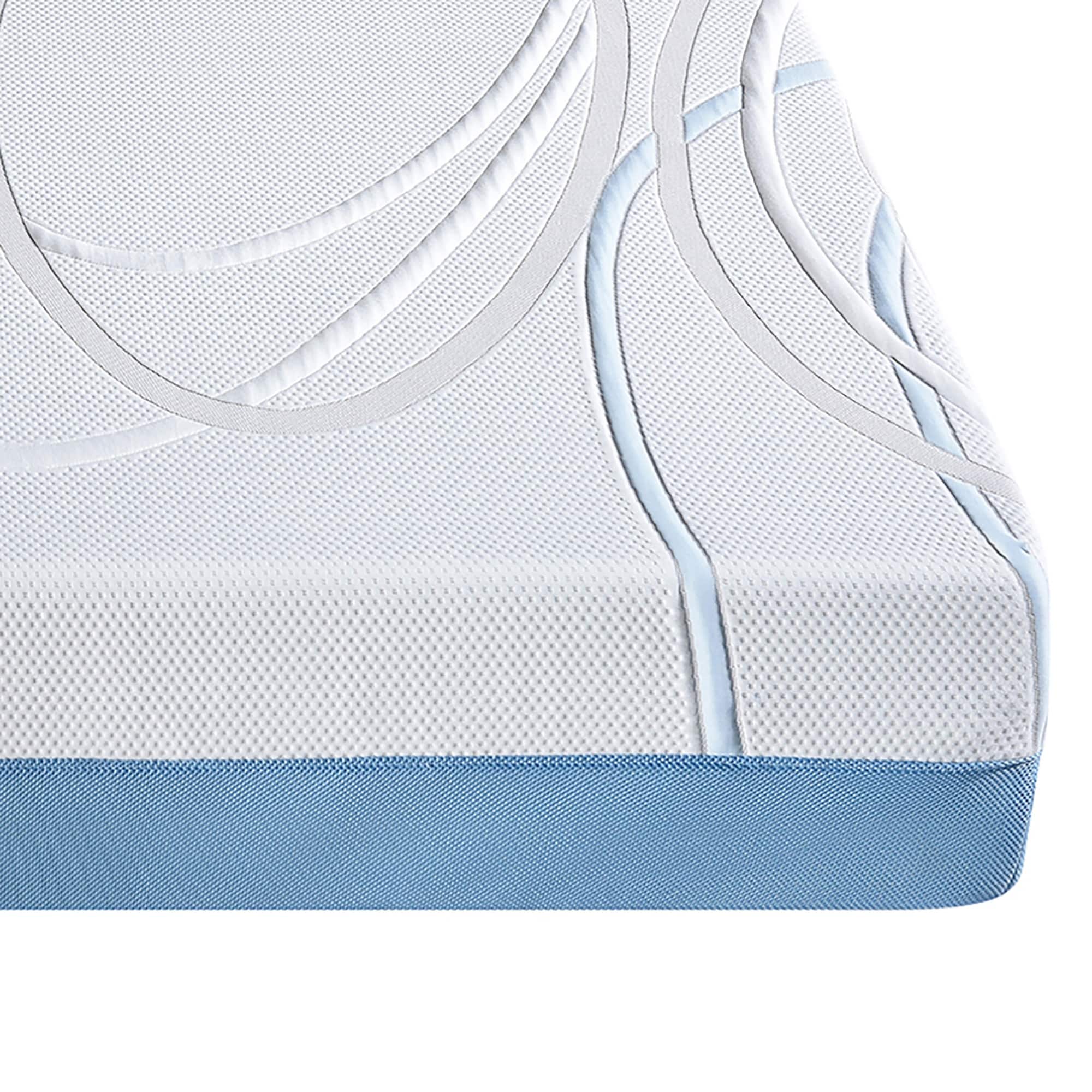12 in. Charcogel Memory Foam Queen Mattress