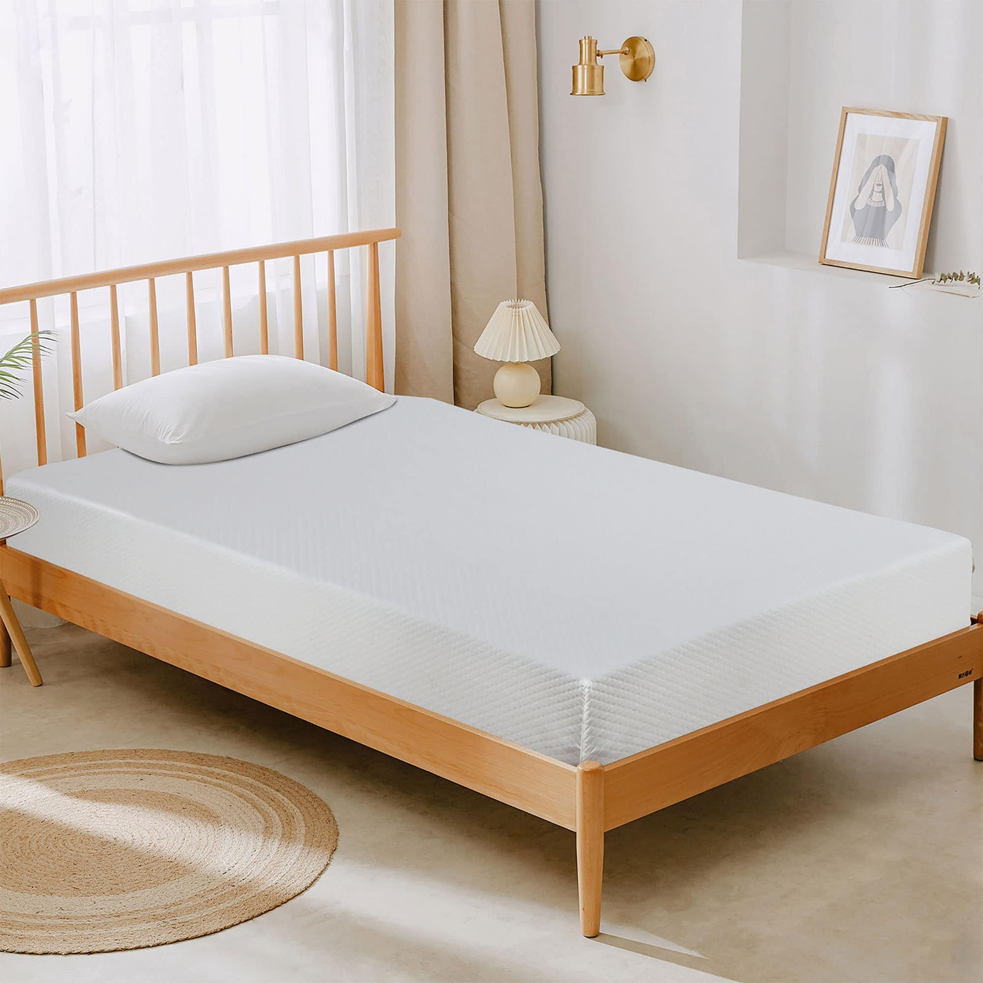 12 in. Gel-Infused Memory Foam Mattress