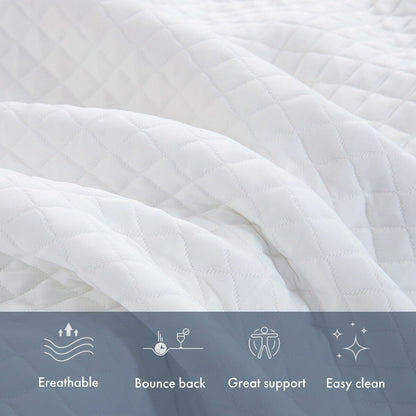 12 inch Gel Memory Foam Mattress, Cooling Medium Feel Bed Mattress in a Box, CertiPUR-US