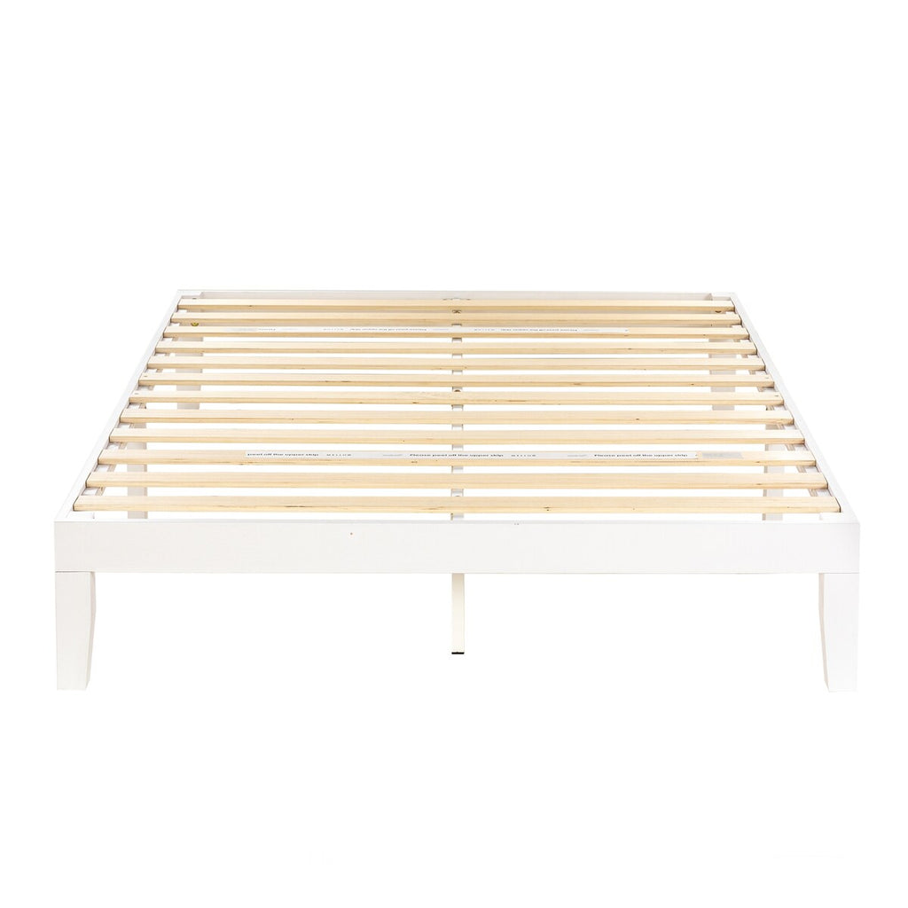 12 Classic Solid Wood Platform Bed Frame