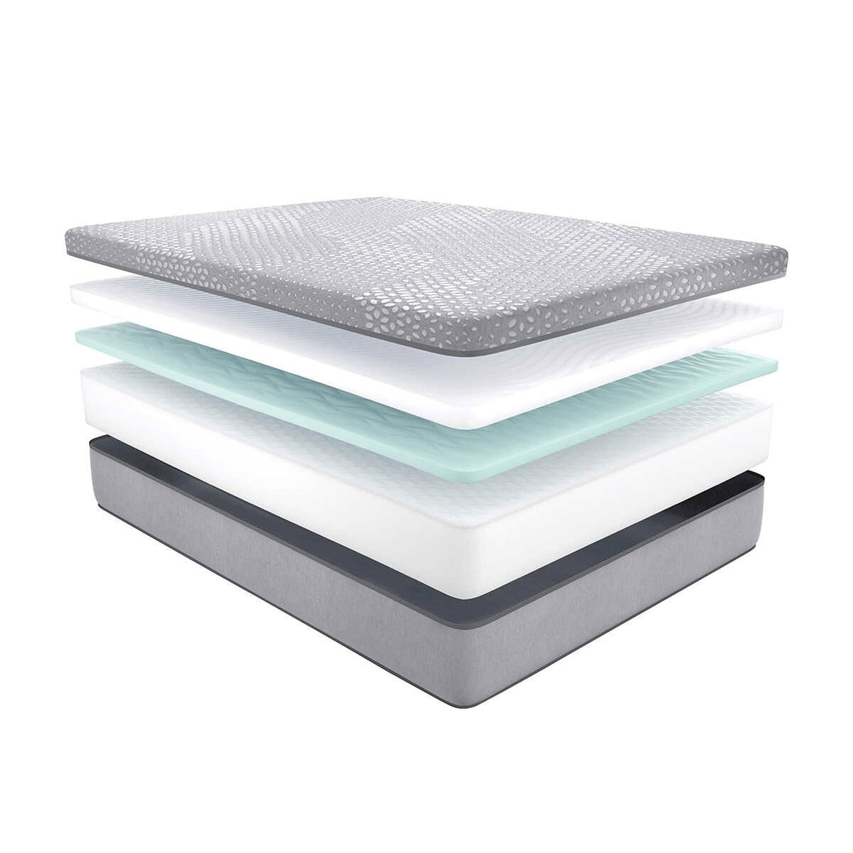 12 Foam Mattress - Medium - Cal King, Specialty Foams Conform And Cushion