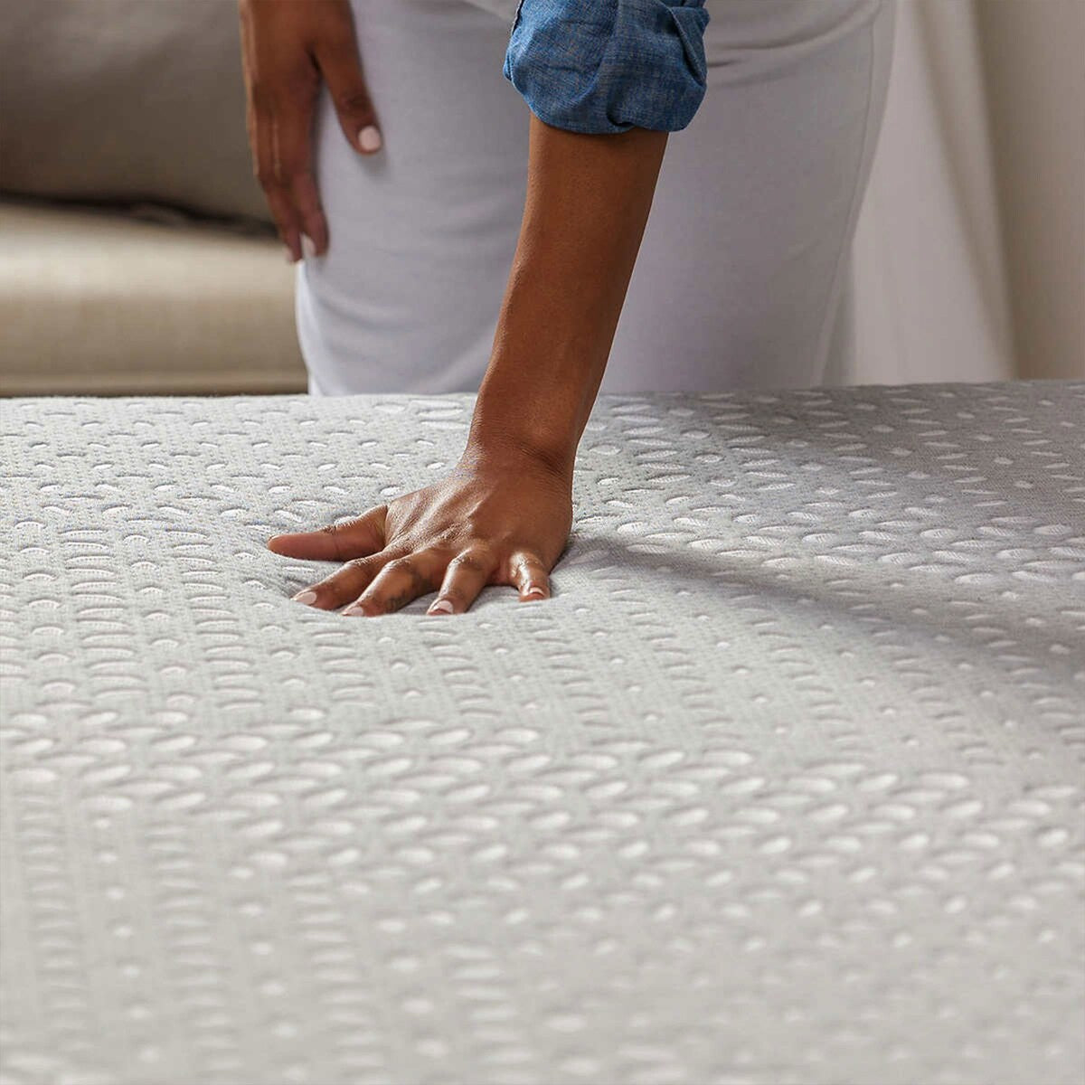 12 Foam Mattress - Medium - King, Specialty Foams Conform And Cushion