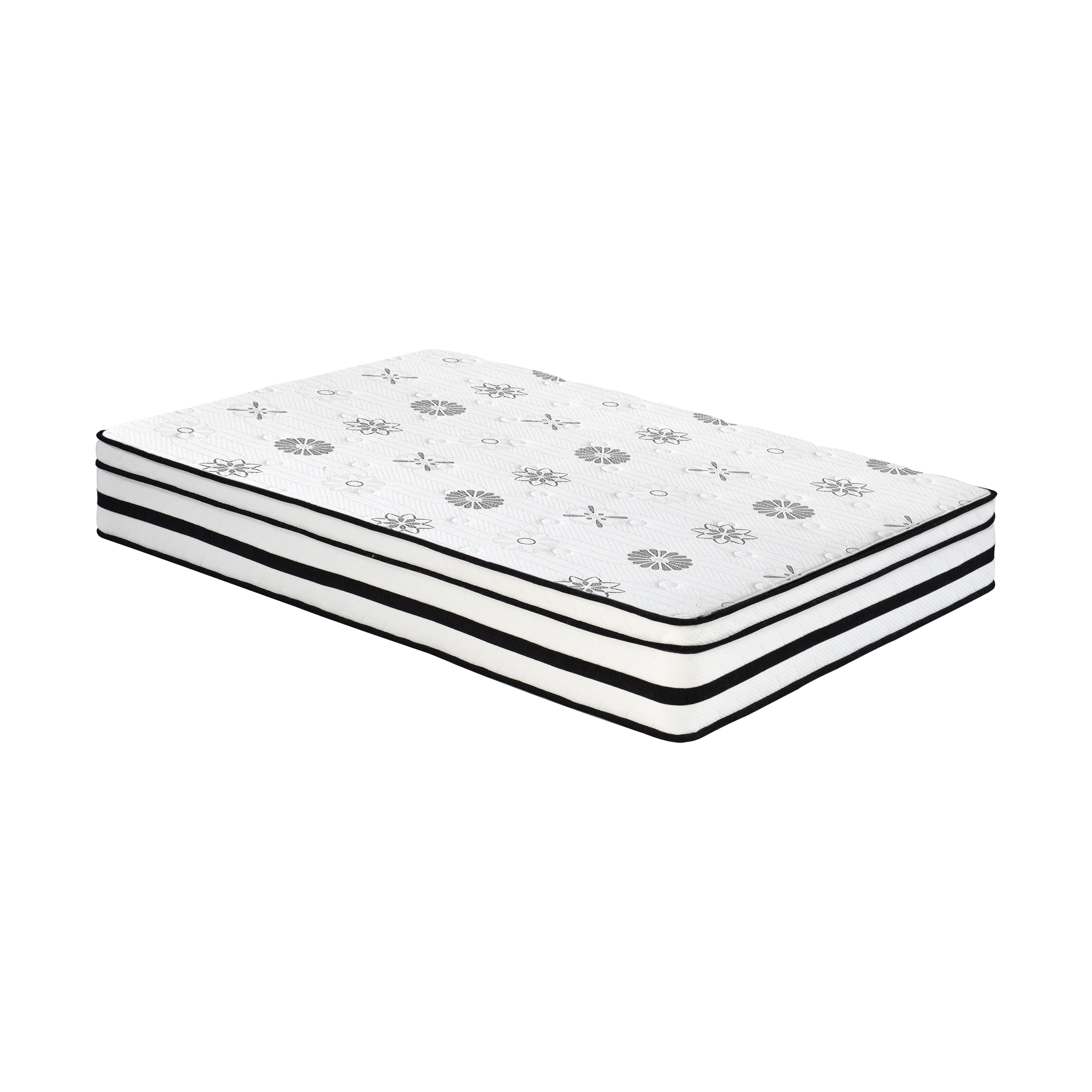 12 Highly Breathable Quilted Cover Hybrid Mattress in a Box