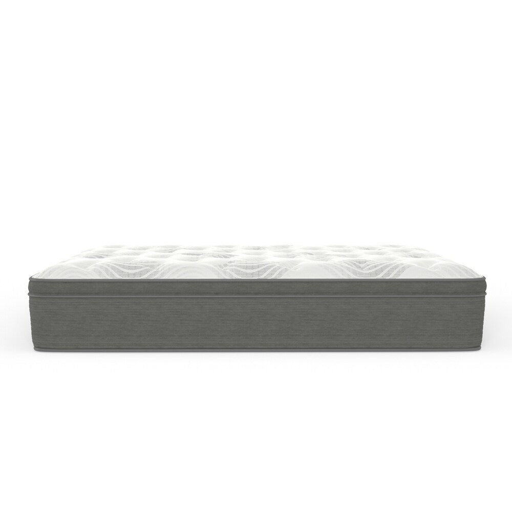 12 Hybrid Euro Top Plush Convoluted Foam Mattress