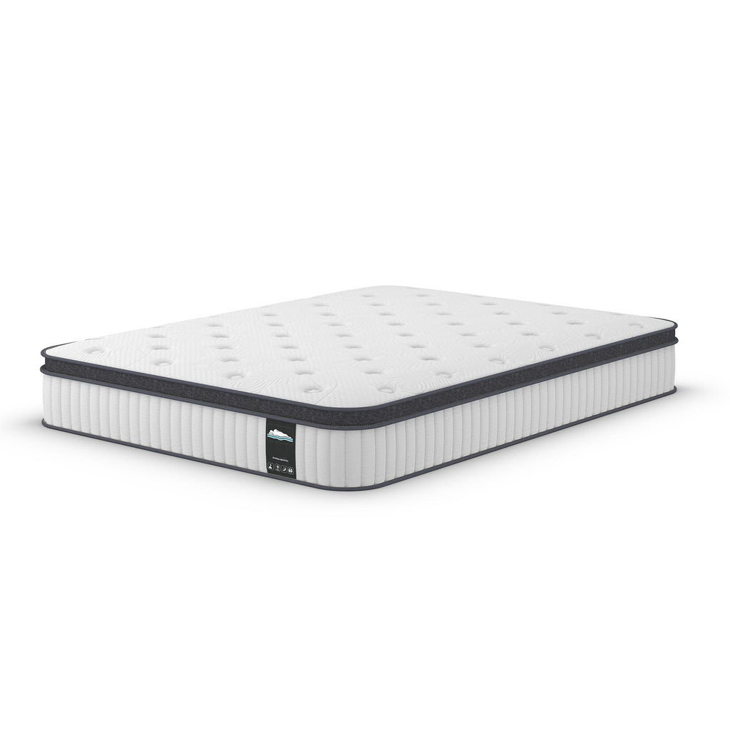 12 Hybrid Memory Foam and Pocket Spring Mattress, Mattress in a Box