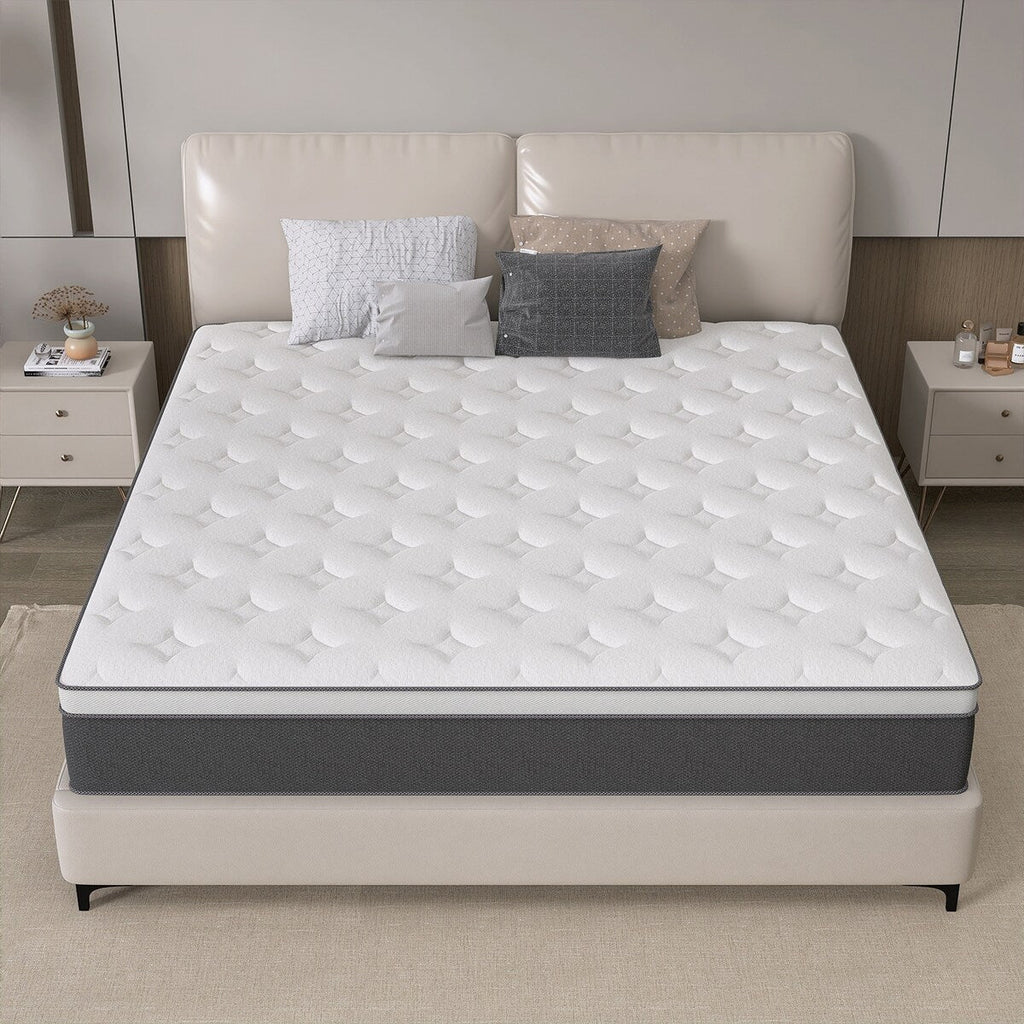 12 Hybrid of Cooling Gel Infused Memory Foam and Coils Mattress